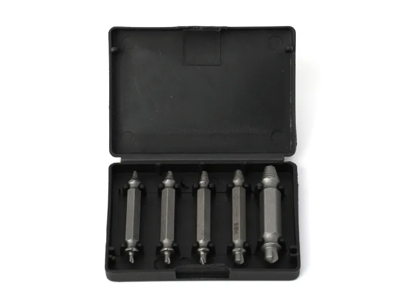 Набор шнековых экстракторов с зачищенным шнеком из 5шт