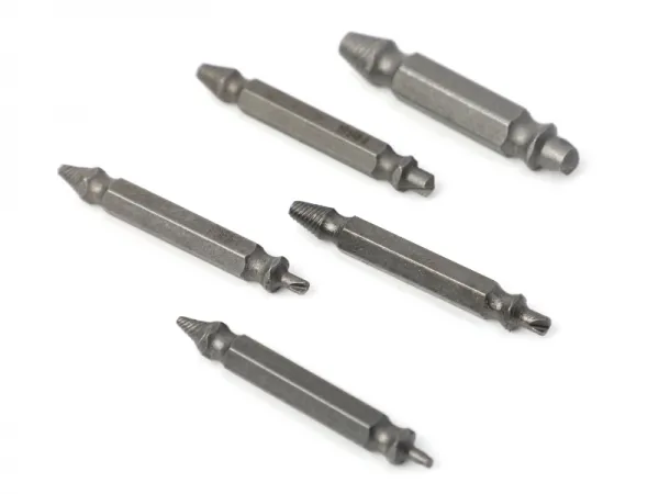 Набор шнековых экстракторов с зачищенным шнеком из 5шт