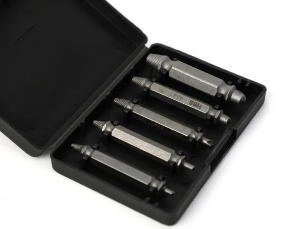 Набор шнековых экстракторов с зачищенным шнеком из 5шт