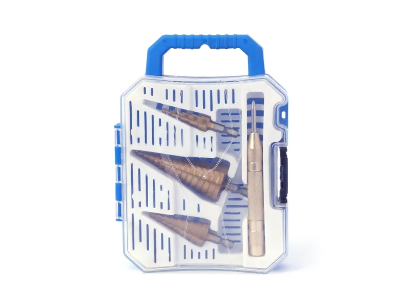 Набор ступенчатых сверл из 4шт