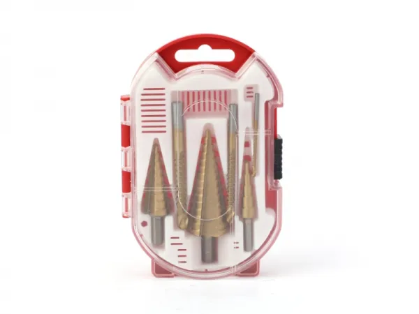 6шт Ступенчатое сверло и набор пилообразных сверл