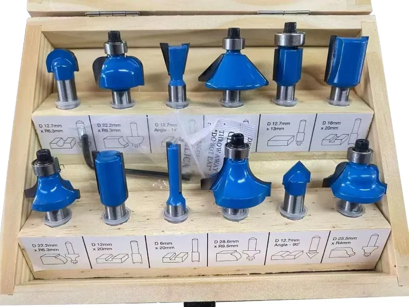 Набор бит для маршрутизатора из 12шт