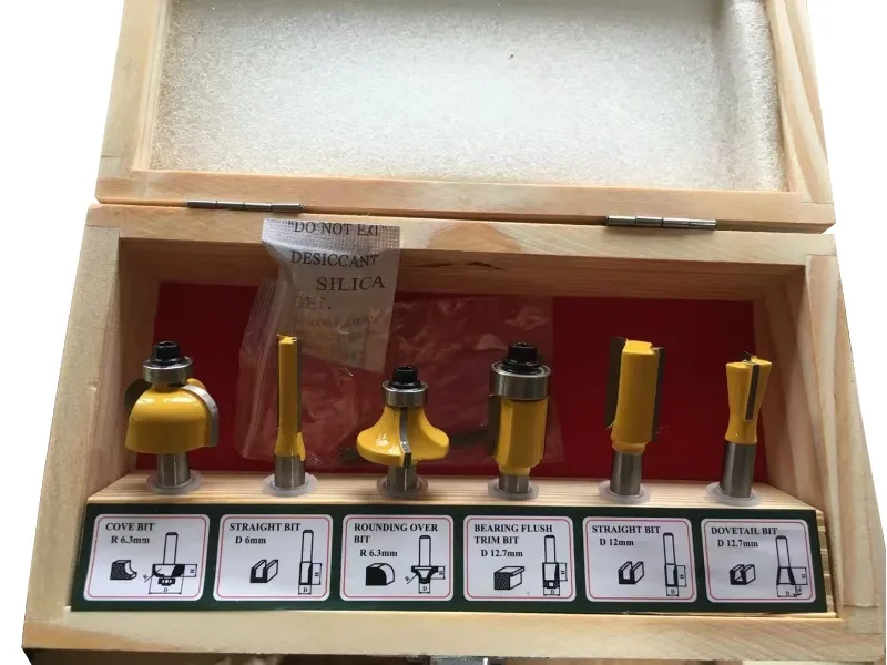 Набор бит для маршрутизатора из 6шт