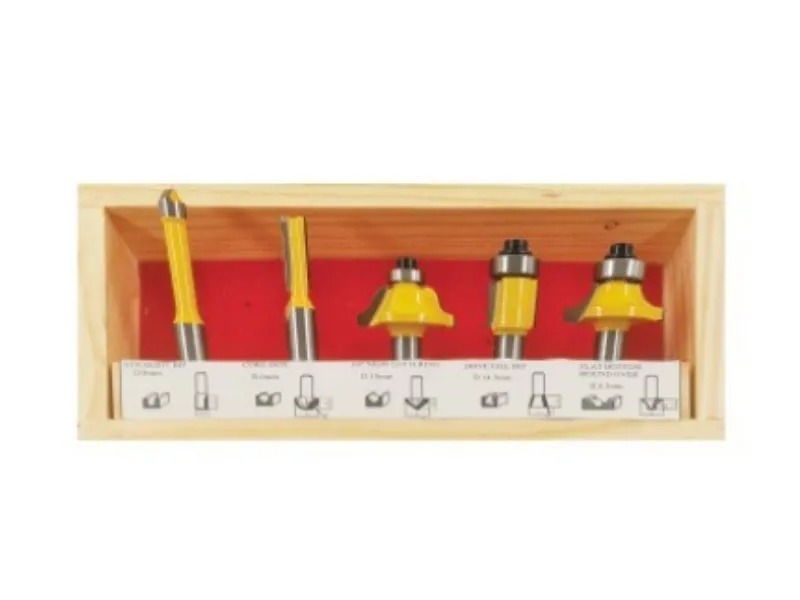 Набор стартовых фрезерных долот из 5шт