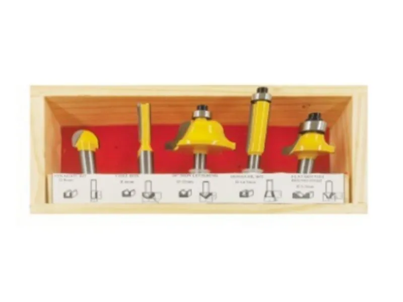 Набор метрических фрезерных долот из 5шт