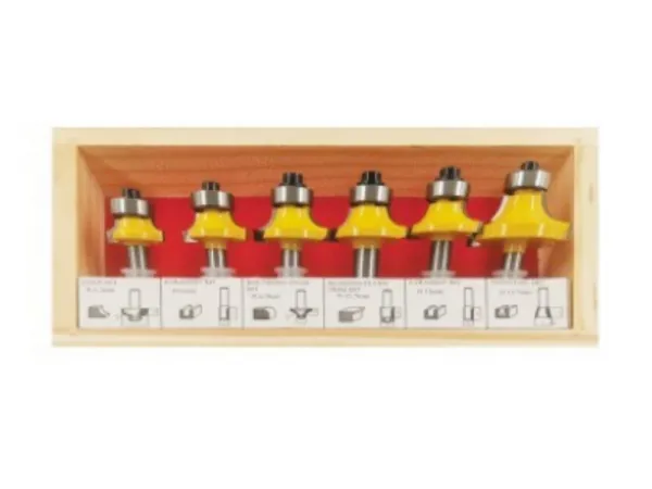 Набор круглых долот для фрезерования из 6шт