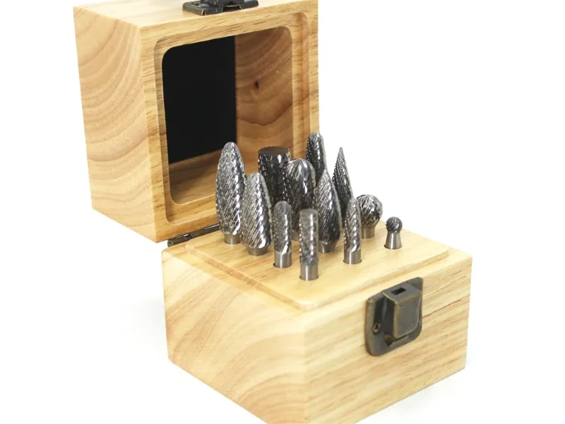 Набор твердосплавных заусенцев из 12шт