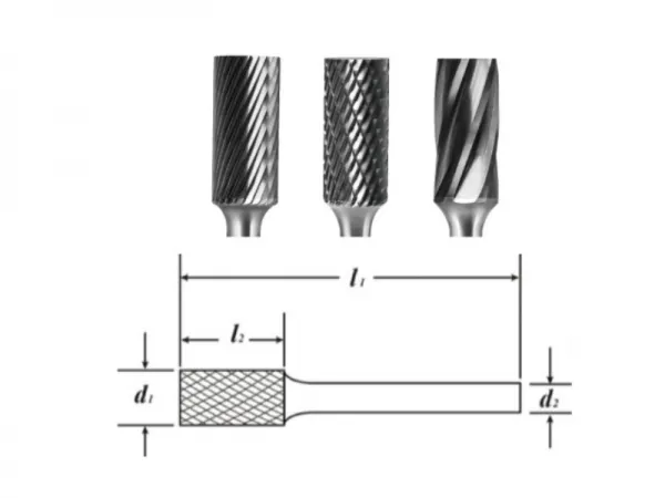 Твердосплавный заусенец типа А