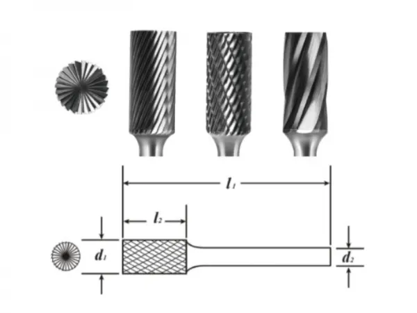 Твердосплавный заусенец типа В