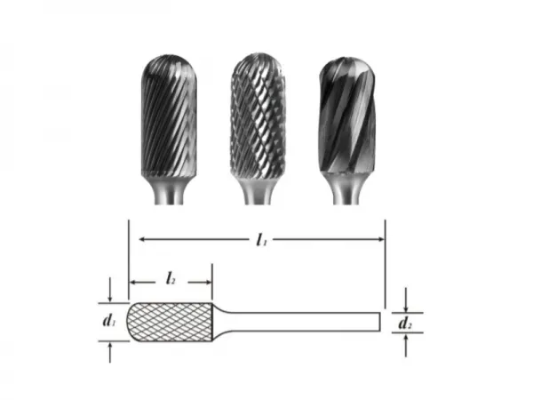 Твердосплавный заусенец типа C