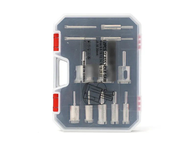 Набор настенных дырокольных пил из 12шт