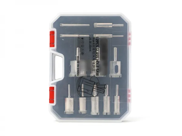 Набор настенных дырокольных пил из 12шт