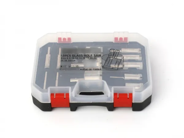 Набор настенных дырокольных пил из 12шт