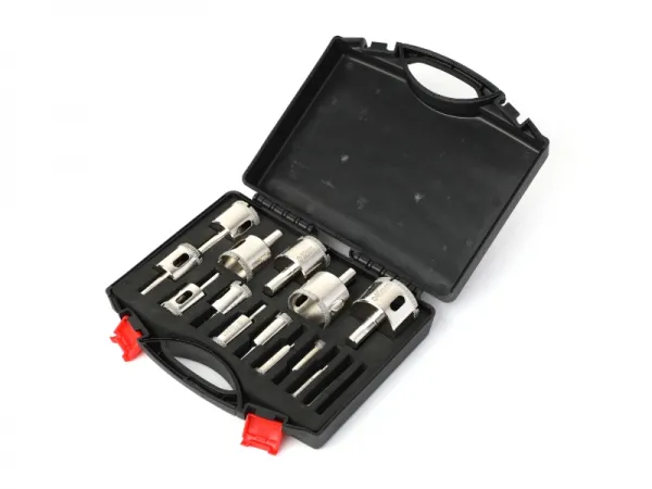 Набор настенных дырокольных пил из 15шт