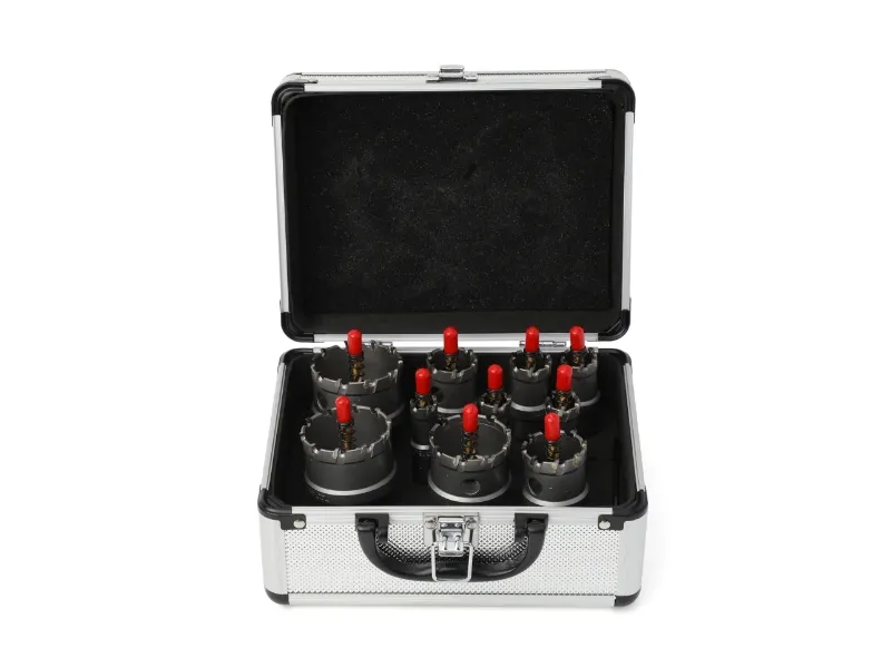 Набор пил для настенных отверстий из 10шт