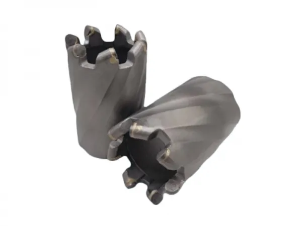 Спиральное долото с двойным сердечником