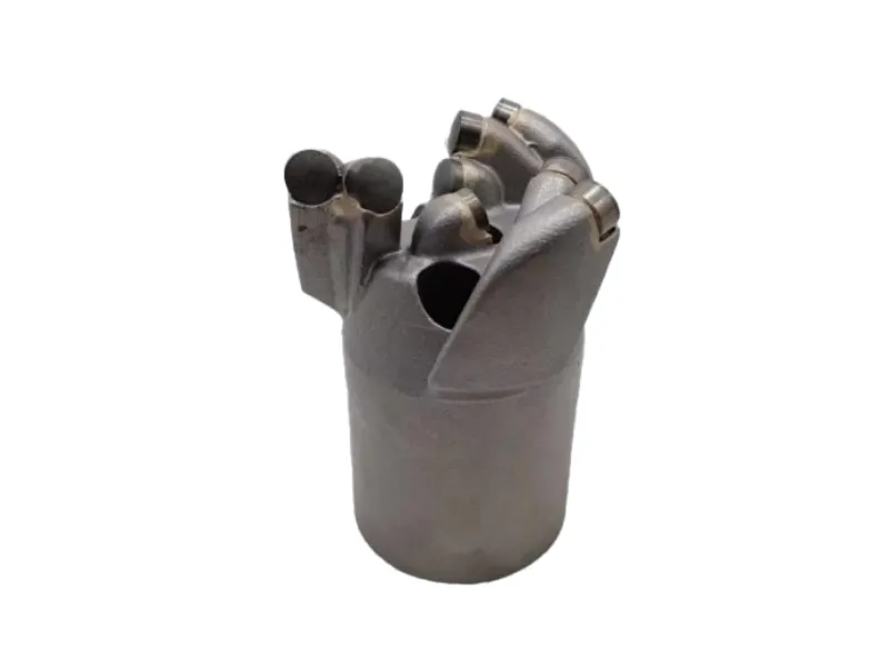 Спиральное долото с тремя заглубленными краями